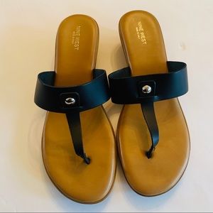 Nine West Loretta GD Sandal Size 8.5